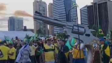 A marcha para Jesus se veste de Bolsonaro