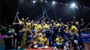 Brasil vence Polônia e conquista Liga das Nações de vôlei