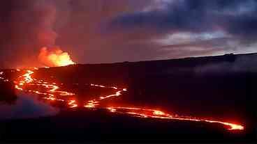 Maior vulcão ativo do mundo entra em erupção, no Havaí