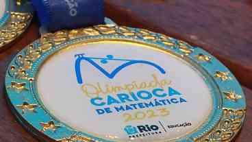 Prefeitura entrega medalhas para os vencedores da Olimpíada Carioca de Matemática