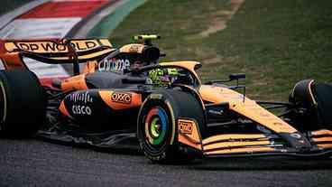 Lando Norris surpreende e garante pole em sprint na China