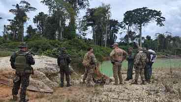 Operações combatem garimpo ilegal em território Yanomami