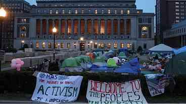 Protestos contra Israel crescem em universidades dos EUA