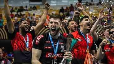 Sesi Bauru é campeão da Superliga masculina de vôlei