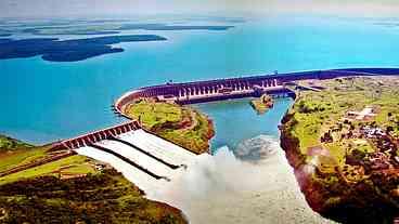 Itaipu produz a energia mais cara no conjunto de hidrelétricas