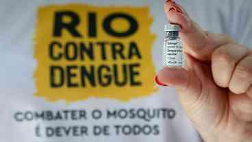 Rio inicia aplicação da segunda dose da vacina da dengue