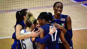 Itália vence Polônia e vai à final da Liga das Nações de Vôlei Feminino