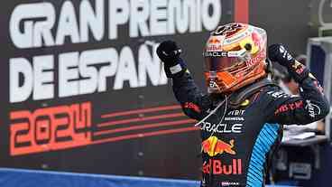 Verstappen vence Grande Prêmio da Espanha de Fórmula 1