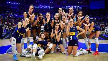 Itália conquista bicampeonato na Liga das Nações de Vôlei Feminino