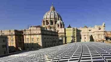 Vaticano será 100% abastecido por energia solar, anuncia papa