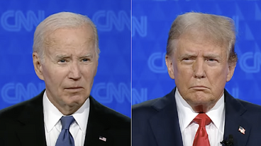 EUA: primeiro debate tem ofensiva de Trump e Biden confuso