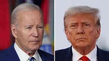 Biden e Trump estão empatados em disputa presidencial, diz pesquisa