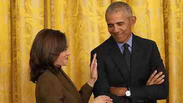 Barack Obama oficializa apoio à campanha de Kamala Harris