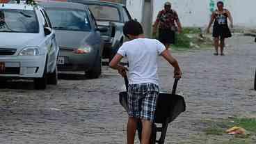 Auditores identificam mais de 300 menores realizando trabalho infantil ilegal